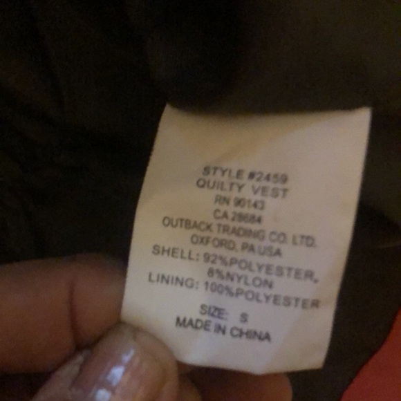 Outback Trading co equestrian vest p2000 - Picture 6 of 7